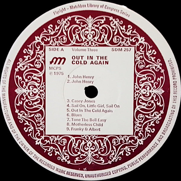 Various – Out In The Cold Again (1935 Field Recordings From Florida), image 3