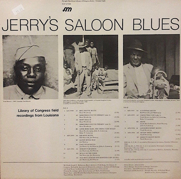 Various – Jerry's Saloon Blues, image 2