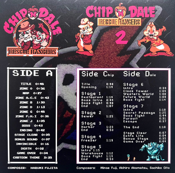 Various – Chip'n Dale: Rescue Rangers (NES 1+2 Soundtrack), image 2