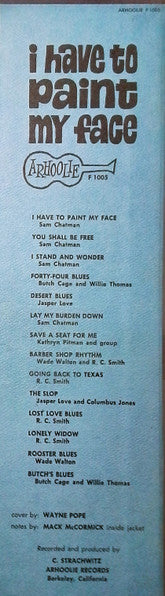 Various – I Have To Paint My Face, image 5