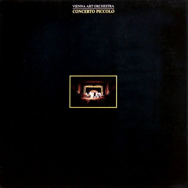 Front cover of Vienna Art Orchestra – Concerto Piccolo, Hat Hut Records, Switzerland, 1981