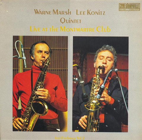 Front cover of Warne Marsh Lee Konitz Quintet – Live At The Montmartre Club - Jazz Exchange Vol. 2, Storyville, Scandinavia, 1977