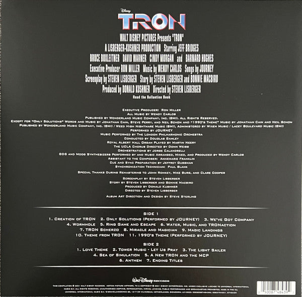 Wendy Carlos – Tron (Original Motion Picture Soundtrack), image 2