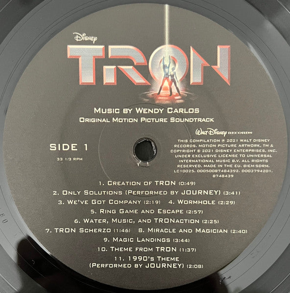 Wendy Carlos – Tron (Original Motion Picture Soundtrack), image 3