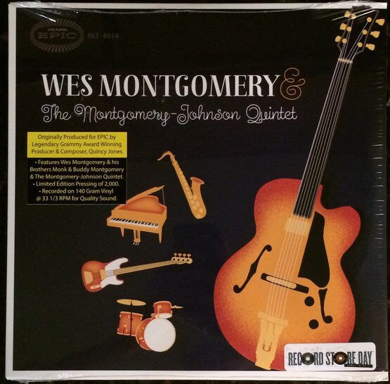 Front cover of Wes Montgomery & The Montgomery-Johnson Quintet – Wes Montgomery & The Montgomery-Johnson Quintet, Resonance Records, US, 2014