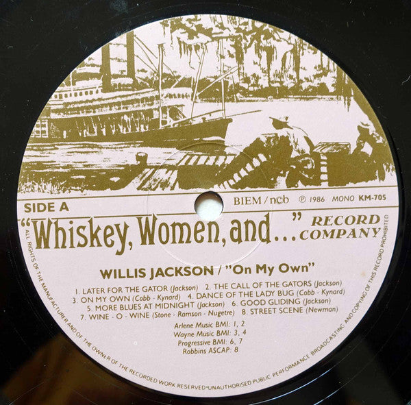 Willis "Gator Tail" Jackson – On My Own, image 4