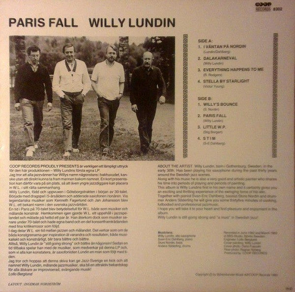 Willy Lundin – Paris Fall, image 2
