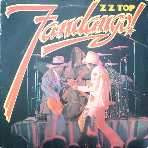 Front cover of ZZ Top – Fandango!, Warner Bros. Records, Europe, 1980