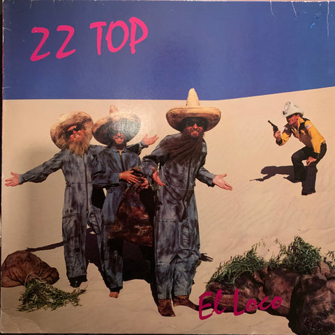 Front cover of ZZ Top – El Loco, Warner Bros. Records, Scandinavia, 1981