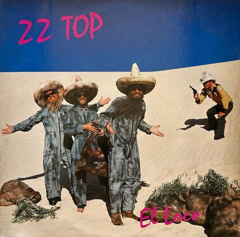 Front cover of ZZ Top – El Loco, Warner Bros. Records, Germany, 1981
