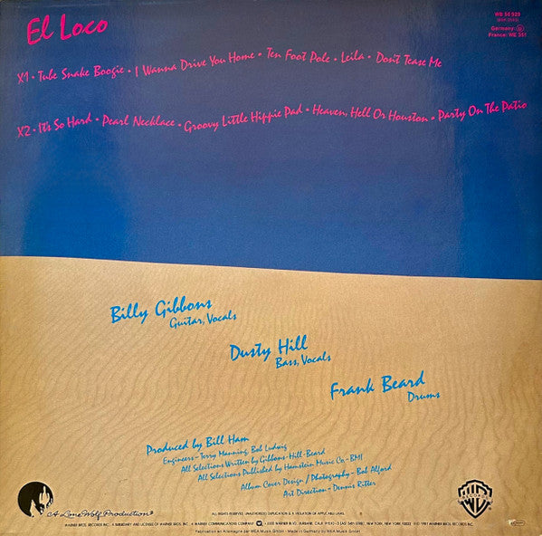 ZZ Top – El Loco, image 2