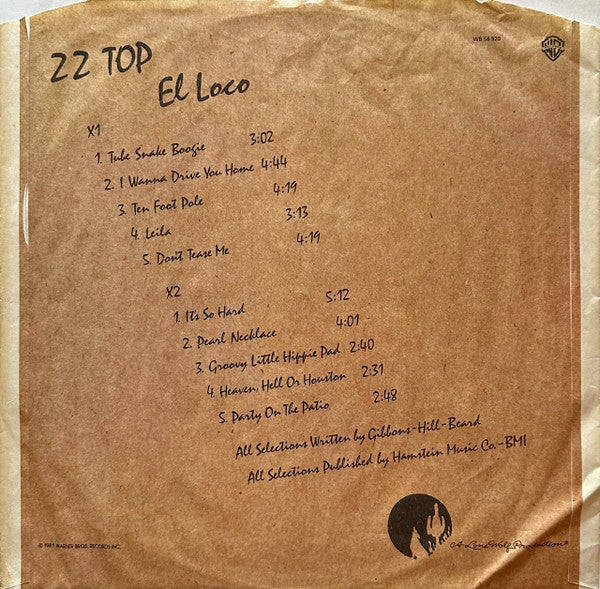 ZZ Top – El Loco, image 5