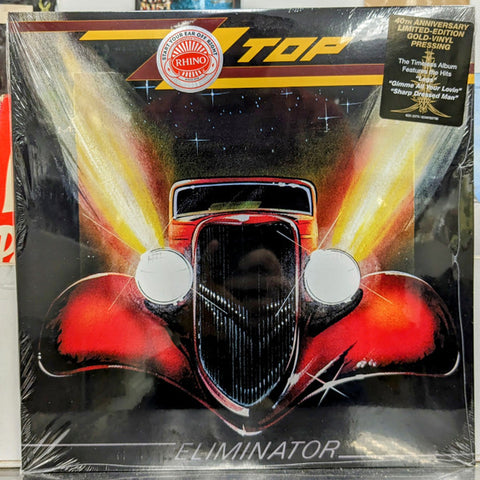 Front cover of ZZ Top – Eliminator, Warner Records, Worldwide, 2023
