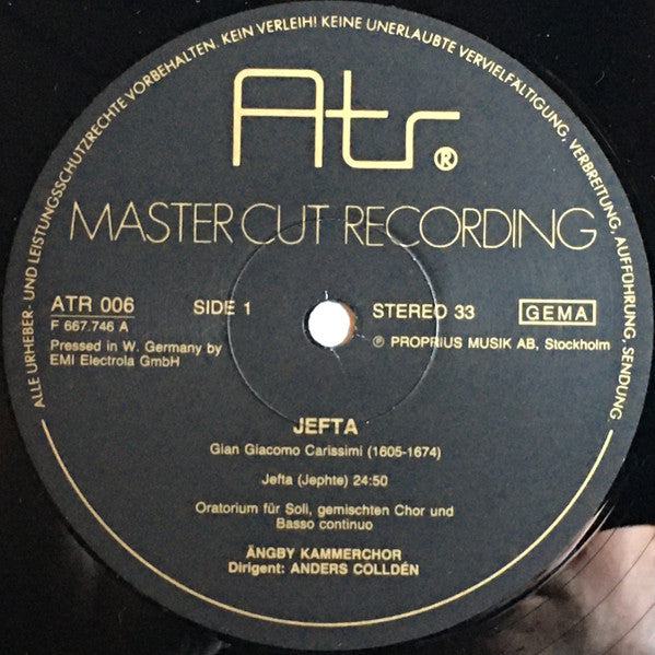 Ängby Kammerchor Leitung: Anders Colldén – JEFTA, image 3