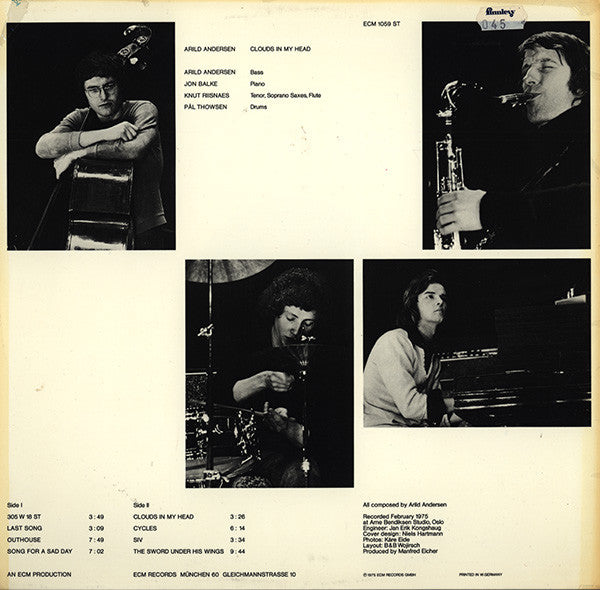 Arild Andersen – Clouds In My Head, image 2