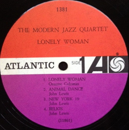 The Modern Jazz Quartet – Lonely Woman, image 3