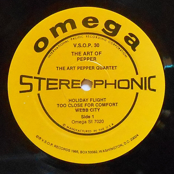 The Art Pepper Quartet – The Art Of Pepper, image 3