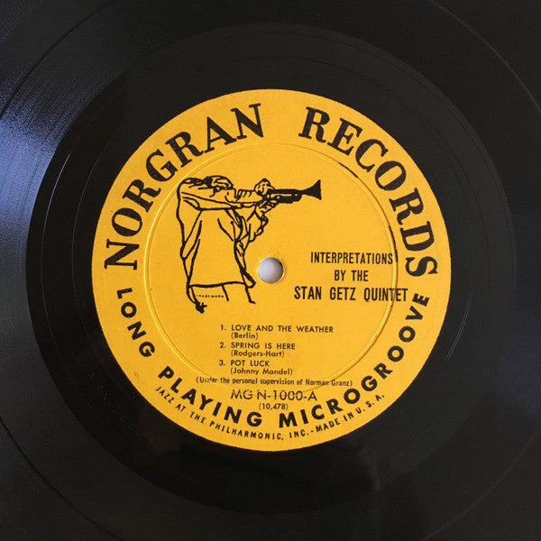 The Stan Getz Quintet – Interpretations By The Stan Getz Quintet, image 3