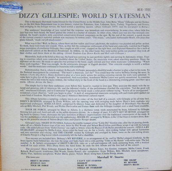Dizzy Gillespie – World Statesman, image 2