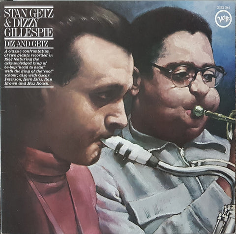 Front cover of Stan Getz & Dizzy Gillespie – Diz And Getz, Verve Records, Germany, 1977