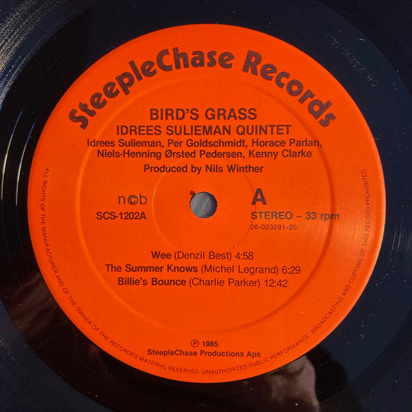Idrees Sulieman Quintet – Bird's Grass, image 3