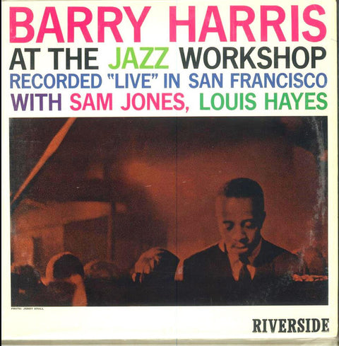 Front cover of Barry Harris – At The Jazz Workshop, Original Jazz Classics, US, 1985