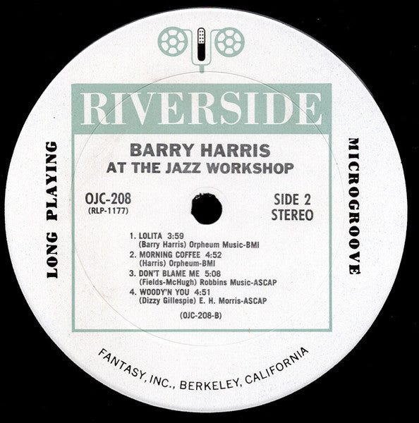 Barry Harris – At The Jazz Workshop, image 4