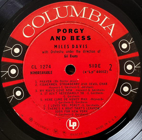 Miles Davis – Porgy And Bess, image 4
