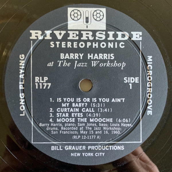 Barry Harris – At The Jazz Workshop, image 4