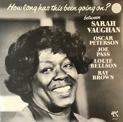 Front cover of Sarah Vaughan – How Long Has This Been Going On?, Pablo Records, Germany, 1978