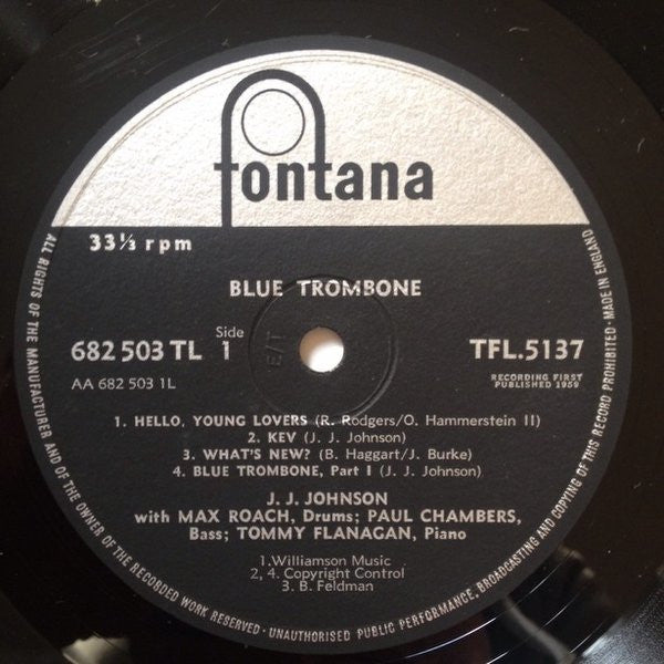 J.J. Johnson – Blue Trombone, image 3