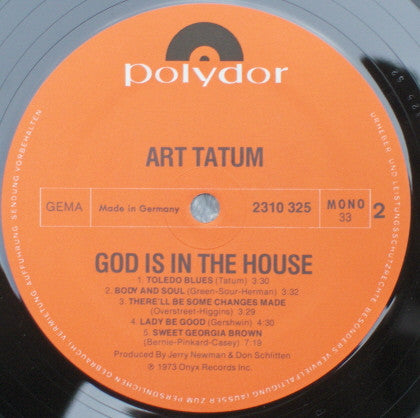 Art Tatum – God Is In The House, image 4