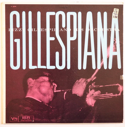 Front cover of Dizzy Gillespie And His Orchestra – Gillespiana, Verve Records, US, 1960