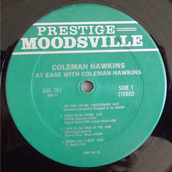 Coleman Hawkins – At Ease With Coleman Hawkins, image 3