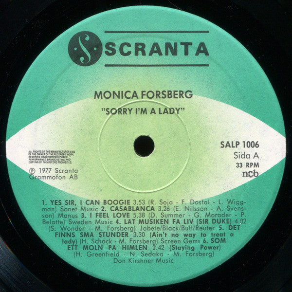 Monica Forsberg – Sorry I'm A Lady, image 4