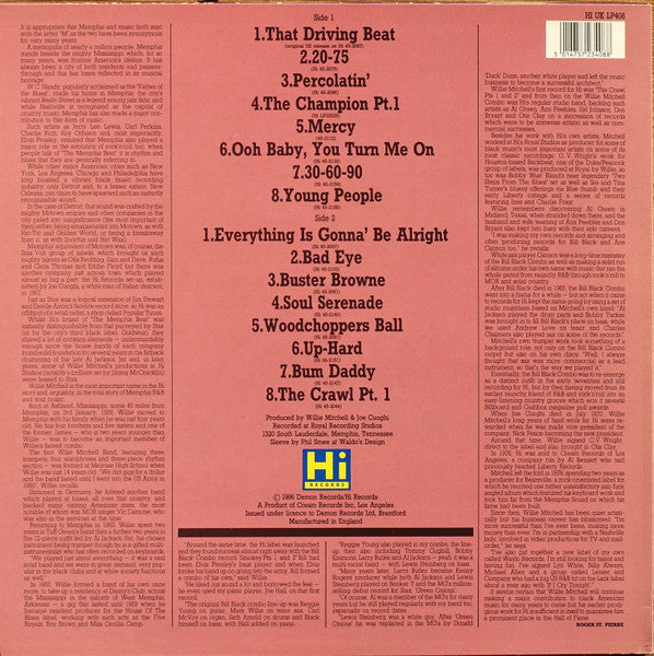 Willie Mitchell – That Driving Beat, image 2