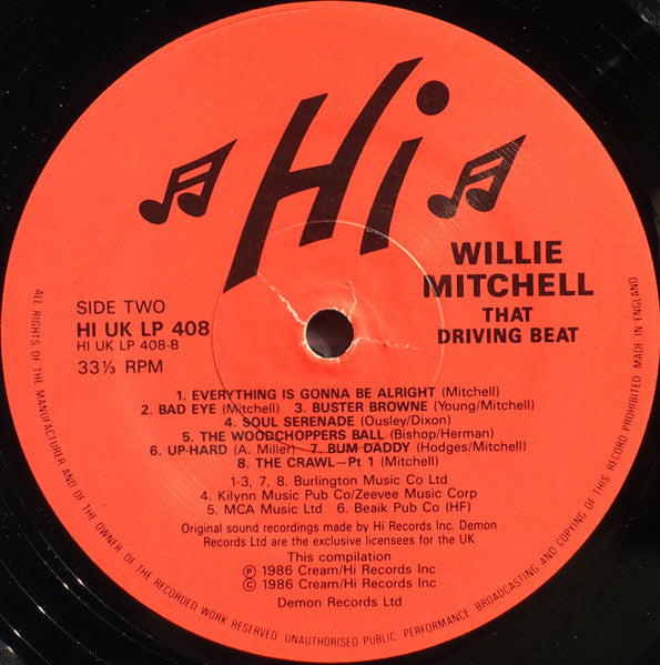 Willie Mitchell – That Driving Beat, image 4