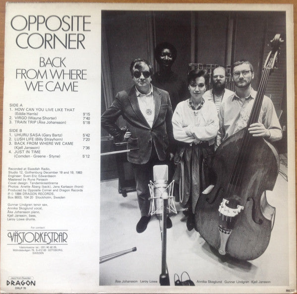 Opposite Corner – Back From Where We Came, image 2