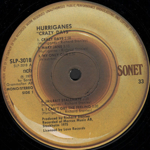 Hurriganes – Crazy Days, image 3