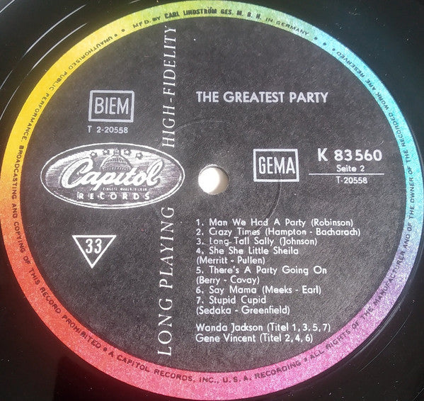 Jackson / Vincent – The Greatest Party, image 4