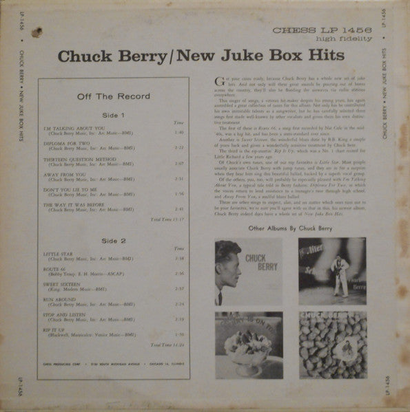 Chuck Berry – New Juke Box Hits, image 2