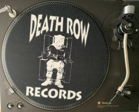 Death Row Records Black Felt Slipmat